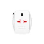SKROSS® MUV AC65PD world adapter with USB-C cable White