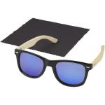 Taiyō rPET/bamboo mirrored polarized sunglasses in gift box Timber