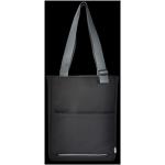 Aqua 14" GRS recycled water resistant laptop tote bag 14L Black