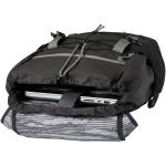 Aqua 15.6" GRS recycled water resistant laptop backpack 23L Black