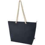 Panama GRS recycled beach cooler tote bag with cord handles 23L 