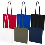 EcoSeal GRS recycled nonwoven convention tote bag 6L Forest green