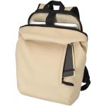 Resi Plus 15" GRS recycled anti-theft backpack 18L Oatmeal