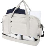 Puffer GRS recycled duffel bag with insulated bottom 30L Sandstone