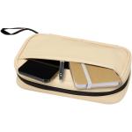 Resi Plus GRS recycled tech pouch 1L Oatmeal