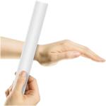 RFX™ 44 cm reflective PVC slap wrap White