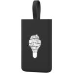 SCX.design P05 1000 mAh Powerbank mit Leuchtlogo Schwarz/weiss