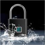 SCX.design T11 smart fingerprint padlock Black