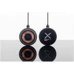 SCX.design W37 15W extra slim kabelloses Ladepad aus recyceltem Aluminium Schwarz