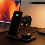 SCX.design W38 MagStand 4-in-1 wireless charging station Black