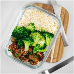 Citizen Green Purlunch 1000 ml Lunchbox aus Borosilikatglas Transparent