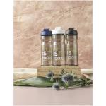 H2O Active® Eco POP Base 650 ml Sportflasche mit Klappdeckel Beige/blau