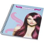 Desk-Mate® A5 recyceltes farbiges Notizbuch mit Spiralbindung 