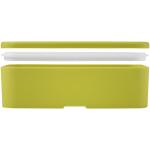 MIYO Lunchbox, weiß Weiß, lindgrün