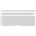 MIYO Pure single layer lunch box White/white