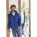 Dinlas men's lightweight jacket, aztec blue Aztec blue | XS