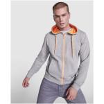 Fuji unisex sweat jacket, fluo yellow/black Fluo yellow/black | L