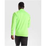 Epiro 200 g/m² long sleeve unisex quarter zip sweatshirt, fluor pink Fluor pink | M