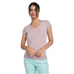 Victoria T-Shirt mit V-Ausschnitt für Damen, Tropisches Grün Tropisches Grün | L