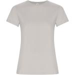 Golden short sleeve women's t-shirt 