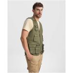 Venera 200 g/m2 v-neck multi-pocket workwear vest, lead Lead | L