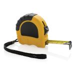 XD Collection 5m/19mm Maßband aus RCS recyceltem Kunststoff Gelb/schwarz