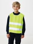 XD Collection GRS recycled PET high-visibility safety vest 7-12 years Yellow