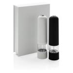 XD Collection Electric pepper and salt mill set White/black