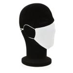 XD Collection Wiederverwendbare 2-lagige Baumwoll-Gesichtsmaske Weiß
