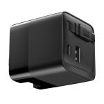 Urban Vitamin Mendocino 65W GaN charger retractable cable Black