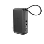 Urban Vitamin Eureka RCS recyceltes 65W-Hybrid-Ladegerät Schwarz
