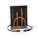 XD Xclusive Arc RCS 60W 120 cm 2-in-1 fast charging cable Aztec blue
