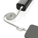 XD Xclusive Arc RCS recycled Ultra-thin 60W 2 in 1 magnetic cable Convoy grey