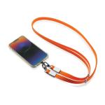 XD Xclusive Nivo RCS recycled PET Crossbody lanyard Orange