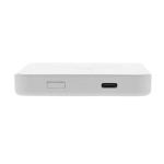 XD Collection Magnetix RCS recycled plastic 5000 mah magnetic powerbank White