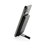 XD Collection Zen 5000mAh 5W magnetische Bambus-Powerbank aus RCS rPlastik Schwarz