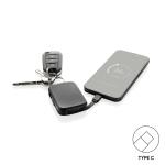 XD Collection Nexo RCS Key-Chain-Powerbank 2.000mAh mit integr. Kabeln Schwarz