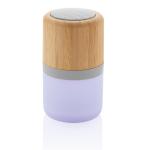 XD Collection Bamboo colour changing 3W speaker light White