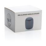 XD Collection Kabelloser Mini-Lautsprecher aus Aluminium Anthrazit