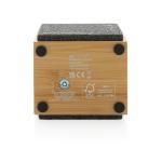 XD Xclusive Wynn 5W bamboo wireless speaker Brown