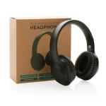 XD Collection RCS standard recycled plastic headphone Black