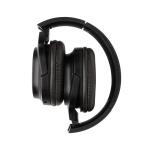 XD Collection RCS recycled plastic Elite Foldable wireless headphone Black