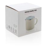 XD Collection Vintage enamel mug White