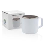 XD Collection Stainless-Steel Camping-Tasse Weiß