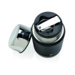 Swiss Peak Elite copper vacuum food container Black