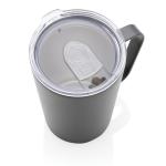 XD Collection RCS Recycled stainless steel modern vacuum mug with lid Convoy grey