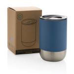XD Collection RCS recycelter Stainless Steel Becher Blau
