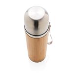 XD Collection Bamboo vacuum travel flask Brown