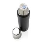 Swiss Peak Elite 1L copper vacuum flask Black