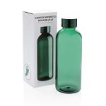 XD Collection Leakproof water bottle with metallic lid Green